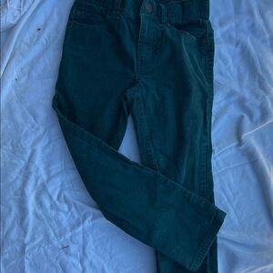 Janie and Jack Forest Green Corduroy Jeans